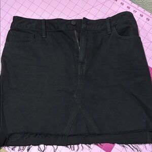 Sanctuary Charcoal Denim Skirt